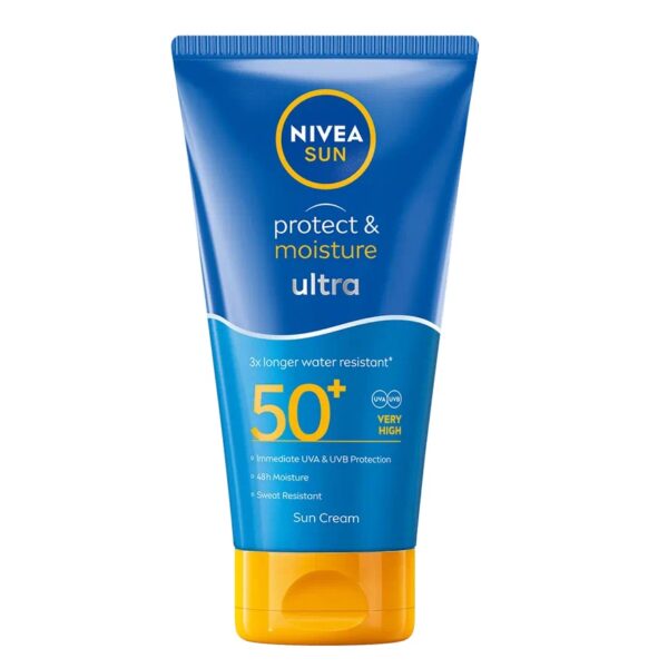 Nivea Sun Protect & Moisture Ultra nawilżający balsam do opalania SPF50+ 150ml