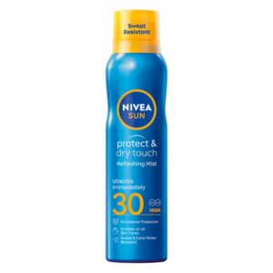 Nivea Sun Protect & Dry Touch odświeżająca mgiełka do opalania SPF30 200ml