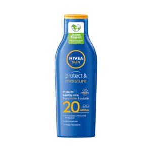 Nivea Sun Protect & Moisture nawilżający balsam do opalania SPF20 200ml