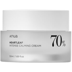 Anua Heartleaf 70% Intense Calming Cream intensywnie łagodzący krem do twarzy 50ml