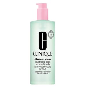 Clinique All About Clean™ Liquid Facial Soap Oily mydło w płynie do twarzy dla skóry tłustej 400ml