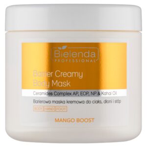 Bielenda Professional Mango Boost barierowa maska kremowa do ciała dłoni i stóp 600g