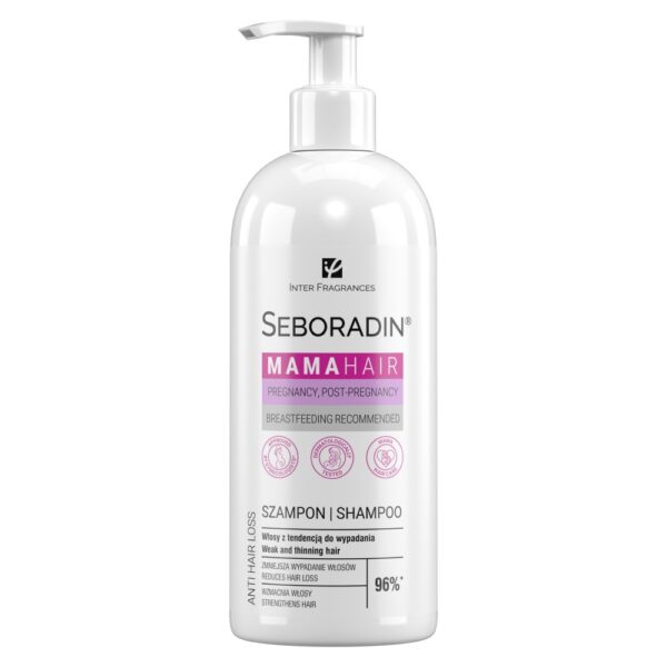 SEBORADIN Mama Hair szampon do włosów dla kobiet w ciąży i w okresie okołoporodowym 400ml