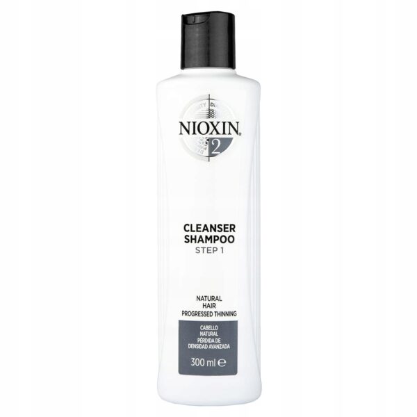 NIOXIN System 2 Cleanser Shampoo oczyszczający szampon do włosów normalnych znacznie przerzedzonych 300ml