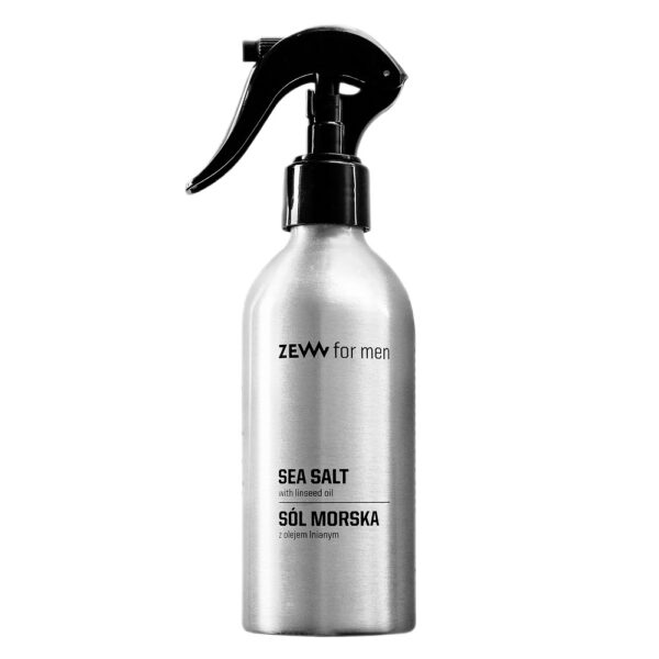 Zew For Men Sól morska w sprayu z olejem lnianym 240ml