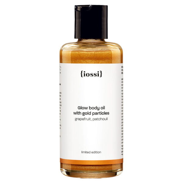 Iossi Glow Body Oil With Gold Particles rozświetlający olejek do ciała ze złotymi drobinkami 150ml