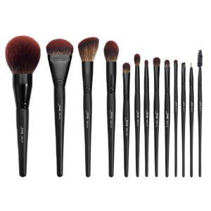 JESSUP Makeup Lover Makeup Brush Collection zestaw pędzli do makijażu Phantom Black 13szt.